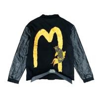 ราคา เสื้อแจ็คเก็ตโลโก้หนัง Varsity evisu (22490496381)