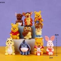 ราคา ฟิกเกอร์ตัวการ์ตูนจากดิสนีย์10ชิ้นรูปนกฮูกวินนี่ The Pooh tigger Eeyore ใหม่ (54052907097)