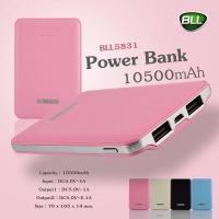 ราคา พร้อมส่งแบตสำรอง Power Bank 10500 mAh 2 USB รุ่น BLL-5831 # (3555583720)