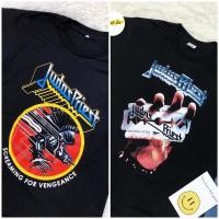 ราคา เสื้อวง Judas Priest พิมพ์ หน้าหลัง ผ้าฝ้ายแท้ (20191782927)
