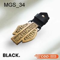 ราคา Harley Davidson Head Dirral ทองเหลืองหนาทนทาน MGS_34 ของแท้ Harley Davidson Kut หัวเข็มขัดหัว (43307870836)
