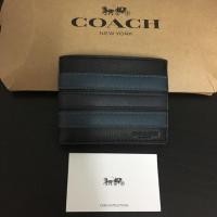 ราคา กระเป๋าสตางค์ coach ผู้ชายแบบบาง ของแท้ค่ะ (3101381889)