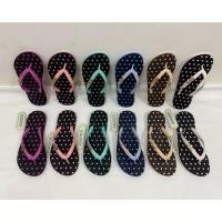 ราคา Bwr 50 รองเท้าแตะฟองน้ำแฟชั่น by GOODDY รุ่น ลายจุดหูหนีบอะไหล่GOODDYข (43776470783)