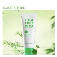 ราคา [Nature Republic] GREEN DERMA TEA TREE CICA ACNE FOAM CLEANSER 150ml (28019931444)