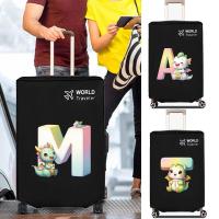 ราคา ผ้าคลุมกระเป๋าเดินทาง กันฝุ่น ถุงกันรอย ถุงกระเป๋าเดินทาง Luggage cover 20-24นิ้ว -Cartoon animal series (48655096281)