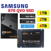 ราคา ⚡️SSD ใหม่!!⚡️1TB / 2TB / 4TB SSD (เอสเอสดี) SAMSUNG 870 QVO SATA III 2.5" Warranty 3 - Y (7347275116)