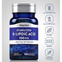 ราคา STABILIZED R LIPOIC ACID 100MG + BIOTIN OPTIMIZER 90 CAPSULES ALA R ALPHA LIPOIC ACID อัลฟาไลโปอิค (27767854895)