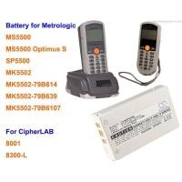 ราคา JAER OrangeYu 750mAh Battery for CipherLab 8001,8300-L, For Metrologic MK5502, MK5502-79B6107, MK5502-79B639,MS5500,SP55 (22382522887)