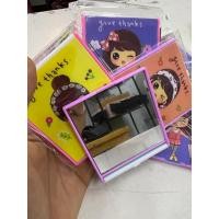 ราคา กระจกพับได้ กระจกส่องหน้า สะดวกพกพาง่าย พับเก็บได้ ตั้งโต๊ะได้ (19682119341)