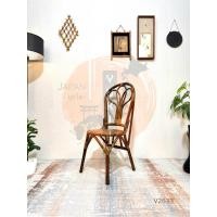 ราคา เก้าอี้หวายวินเทจ ทรงสูง เฟอร์นิเจอร์ไม้หวาย ญี่ปุ่นมือสอง (27543008939)