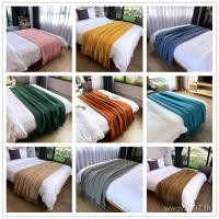 ราคา สีเทาสีส้มผ้าห่มโรงแรมโซฟาผ้าห่มนอร์ดิกปลายเตียงผ้าขนหนูตกแต่งผ้าห่มเตียงธงเตียงจบผ้าห่มสไตล์อเมริกันแสงหรูหรา ถาม (48454061431)