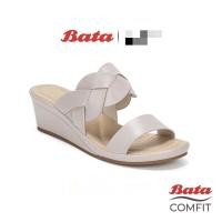 ราคา Bata รองเท้าใส่ทำงาน ใส่สบาย size 37 สูง2นิ้ว สีนู้ด (มือสองสภาพดี) (24888875399)