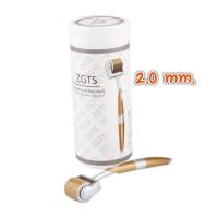 ราคา [พร้อมส่งจากไทย]เข็มกลิ้ง ZGTS 2.0 mm.ลูกกลิ้งไทเทเนียมฟื้นฟูหน้า ฟื้นฟูหลุมสิว ริ้วรอย กระตุ้นรากผม (25227051641)