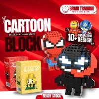 ราคา 10 Desgin Nano Building Blocks ของเล่นสําหรับของขวัญเด็กการ์ตูนปริศนา Mainan Hadiah ของขวัญวันเกิด Mini อิฐคริสต์มาสของขวัญ (27227547740)