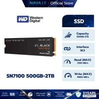 ราคา WD SSD M.2 Black SN7100 500GB/1TB/2TB (เอสเอสดี) PCIe 4x4 NVMe M.2 2280 (41300447543)