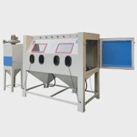 ราคา Double Station Manual Sand Blasting Machine Dry Sand Blasting Cabinet Recycle Sand Blasting Cabinet (46405262021)