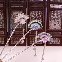 ราคา หวีพู่ดอกพีชคลาสสิก กิ๊บติดผมมัลติฟังก์ชั่น กิ๊บติดผมดอกไม้แก้ว (51556102512)