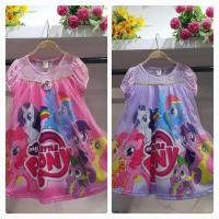 ราคา เดรสโพนี่ ทรงบาน-พริ้ว สีชมพู สีม่วง (6852584955)