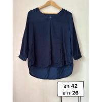 ราคา เสื้อเบลาส์ เสื้อผู้หญิง แบรนด์ Gap มือสอง (B0001) (26159136502)
