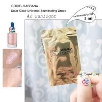 ราคา Dolce & Gabbana Solar Glow Universal Illuminating Drops #2 Sunlight (1 ml) (6357756612)