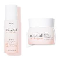 ราคา Etude Moistfull Collagen Deep Cream 75ml / Essence 80ml [Exp. 2028] (11548977065)