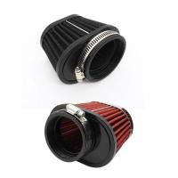 ราคา QUU Car Air Filter Performance 51 55 60mm Clamp-On Conical Air Intake Filter (57953309696)