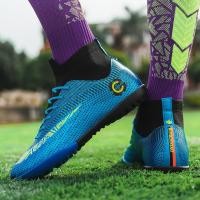 ราคา CR7 ราคาถูกคุณภาพดี รองเท้าสตั๊ด รองเท้าฟุตบอล Size 35-44 (5954902225)