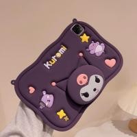 ราคา สามมิติสีม่วง Kuromi iPad เคสป้องกัน pro11 Air4/5 สามมิติ MINI6 ซิลิโคน 10.2 รุ่นที่สิบ (42255561769)