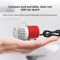 ราคา ปั๊มน้ำใต้น้ำ DC 12V แบบไร้แปรงถ่าน สำหรับตู้ปลา เงียบ ประหยัดไฟ (55505692194)