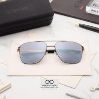 ราคา แว่นกันแดด IC BERLIN Jonathan I. Large Gold / Black (24009970848)