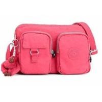 ราคา ไม่แท้ คืนเงิน Kipling USA EMMA crossbody - Vibrant Pink ของแท้ พร้อมส่ง ราคาพิเศษ (1428477034)