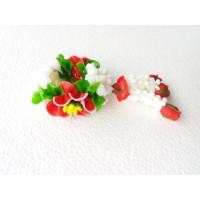 ราคา มาลัยดินไทยผสมดินญี่ปุ่น 3 ชายกุหลาบแดงรูปดอกมะลิตูมชาบกุหลาบแดง สีสด งานแฮนด์เมค (7355567357)