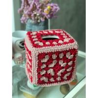 ราคา [พร้อมส่ง] crochet tissue box cover ปอกคลุมกล่องกระดาษทิชชู่ ไหมพรมถัก น่ารักทนทาน (44118366315)