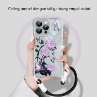 ราคา SAMSUNG UNGU ดอกไม้สีม่วงคริสตัลสําหรับกรณีSamsung A06 4G 5G A36 Galaxy A56 5G A16 A04S A52S 5G A14 A55 A15 A53 A05S A52 A13 Sjgsล่าสุดที่ไม่ซ้ํากันเชือกเส้นเล็ก (55655050719)