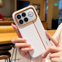 ราคา สําหรับ Redmi K90 Pro Max K80 K90 กรณีหนังโลหะเลนส์แหวนป้องกันปกหลังสําหรับ POCO F7 F8 Pro F7 F8 Ultra เคสโทรศัพท์ (57051082893)