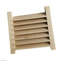 ราคา SV Smooth ซาวน่าแผงระบายอากาศผ้าม่าน Air Outlet หน้าต่างชัตเตอร์สําหรับ Cedar Vent Grille ความร้อน (48555627392)