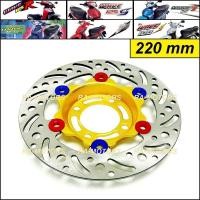 ราคา MORIN จานดิสเบรค หน้า (จานในสีทอง) จานดิส สำหรับ เวฟ125R, เวฟ125S, wave125i(ไฟเลี้ยวบังลม), เวฟ100s ubox(รุ่นปี2005) (11225538076)