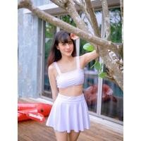 ราคา Minimal swimsuit ชุดว่ายน้ำผู้หญิง Margaret collection ชุดเซทผู้หญิง bikinivintage (2171872931)