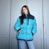 ราคา เสื้อขนเป็ดสีฟ้าน้ำทะเลผ้ากันน้ำกันหิมะสวยมาก (26873854643)