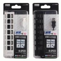 ราคา Hi Speed Usb Hub 7 Port On - Off (8126163910)