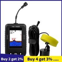 ราคา เครื่องค้นหาปลาแบบพกพา กันชน Sonar วัดความลึดน้ำและอุณหภูมิ สีดำสำหรับการตกปลา (41925552835)