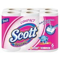 ราคา Scott สก๊อตต์ คอมแพ็ค กระดาษอเนกประสงค์ (6ม้วน) กระดาษทิชชู่ ทิชชู่ม้วน ทิชชู กระดาษชำระ (28029817761)