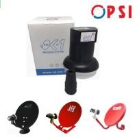 ราคา PSI OK-1 หัวรับสัญญาณ จานดาวเทียม ระบบ KU-BAND แบบ 1 ขั้ว หัว LNB Ku-Band Universal (11525438426)