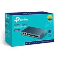 ราคา SWITCH (สวิตซ์) TP-LINK (TL-SG108) 8 PORTS GIGABIT PORT IN METAL CASING 10/100/1000Mbps (21816021048)