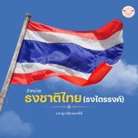ราคา จำหน่ายธงชาติ ธงชาติไทย(ธงไตรรงค์) ธงตรา (54005393119)