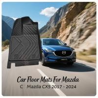 ราคา TPE Custom Car Floor Mats For Mazda CX5 2017 2018 2019 2020 2021 2022 2023 2024 Waterproof Carpet A (52652462795)