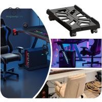 ราคา [ลดราคา M5]ขาตั้งทาวเวอร์คอมพิวเตอร์ขาตั้ง CPU มือถือแบบปรับได้ที่วาง CPU ขาตั้งทาวเวอร์พร้อมล้อเลื่อนล้อเลื่อนขาตั้ง Riser สีดํา (50004881952)