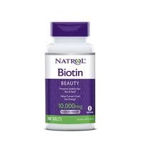 ราคา แท้% พร้อมส่ง Natrol, Biotin, Maximum Strength 10,000 mcg, 100 tablets (484638067)