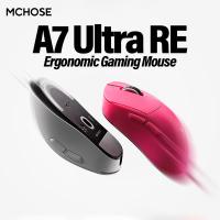 ราคา MCHOSE A7 Ultra RE Gaming Mouse Tri-mode Dual 8KHz Polling Rate PAW3950 56g น้ําหนักเบาการออกแบบตามหลักสรีรศาสตร์ 42000DPI Super Glide เคลือบ 500mAh แบตเตอรี่ (50301009074)