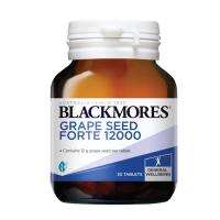 ราคา Blackmores Grape Seed Forte 12000mg. 30 Tablets สารสกัดจากเมล็ดองุ่นเข้มข้น (24081371021)
